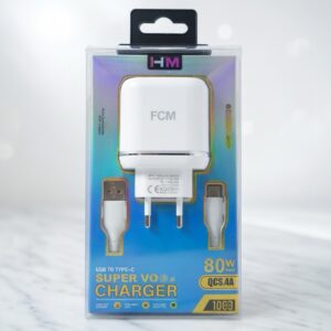 شاحن TYP-C HM-QC3 SUPER VOOC