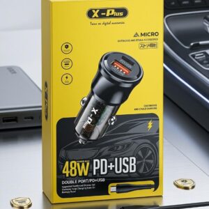 شاحن عربيه MICRO X-PLUS 48W