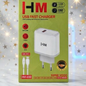 شاحن HM-650 120W SUPER VOOC